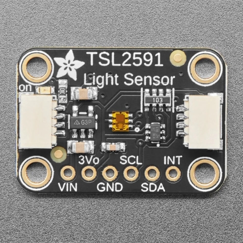 Módulo sensor de luz digital de alta faixa dinâmica TSL2591, interface I2C, compatível com STEMMA QT/Qwiic