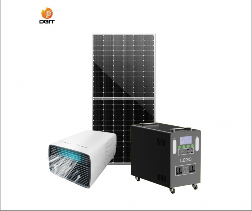 Solarmodul, Solaranlage, Solarkraftwerk, Solarklimaanlage, Klimaanlage, Mini-Klimaanlage