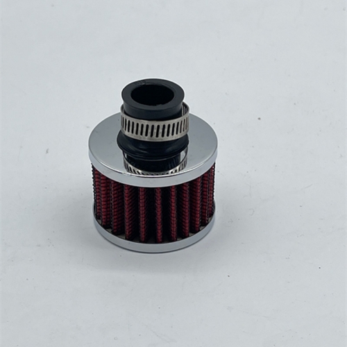 Echter Carbonfaser-Hochleistungs-Luftfilter (16 mm) – Mini-Pilz-Entlüfter für Kurbelgehäuseentlüftung, Sekundäransaugung und Abgasrohr. Waschbar und wiederverwendbar.