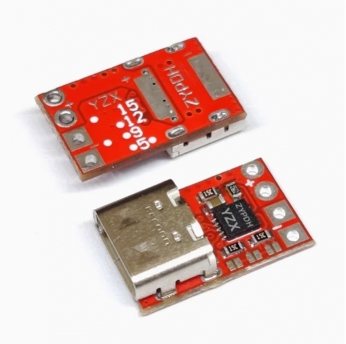Adaptador de alimentação para notebook com gatilho PD 23.0 para DC, ativador QC12, placa de gatilho com envelhecimento de fábrica, 20V 100W