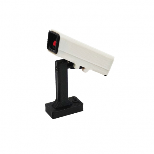 Puppenhaus-Miniatur-Überwachungskamera-Modell im Maßstab 1:12, Simulationskamera, Mini-Lebensmittel-Spielszene, Ornament-Dekoration