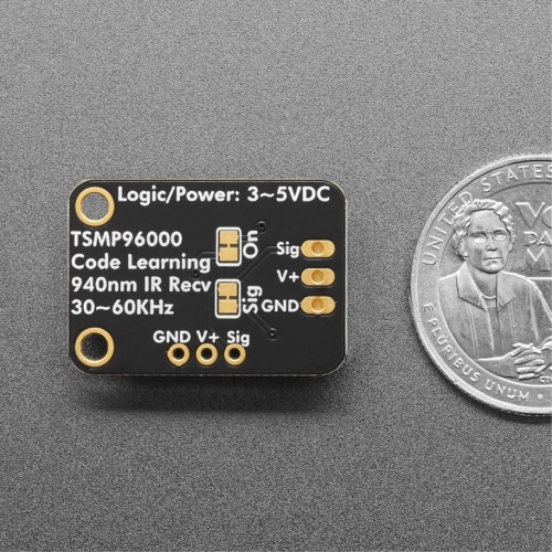 Módulo receptor de infravermelho 5970 TSMP96000 com aprendizado de código STEMMA JST PH2.0 - Placa de breakout para sensor infravermelho