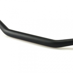 Black motorbike handlebar