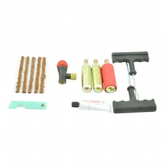 Motorcycle ATV Tubeless Tire Repair Kit in Hard Case