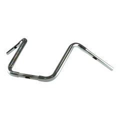 1 Inch 25.4mm Chrome Steel Motorcycle Handlebar