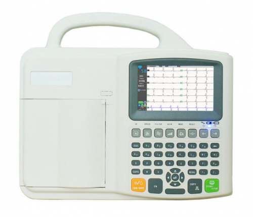 Digital Portable ECG Machine CE Approved ECG-E601C