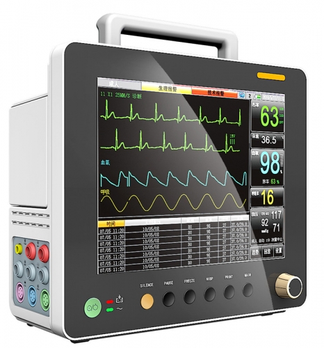 12.1 Inch Wide Screen Display Multi-Parameter Patient Monitor