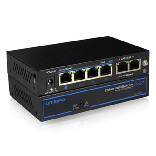4 Ports PoE Ethernet Switch UTP3-SW04-TP60