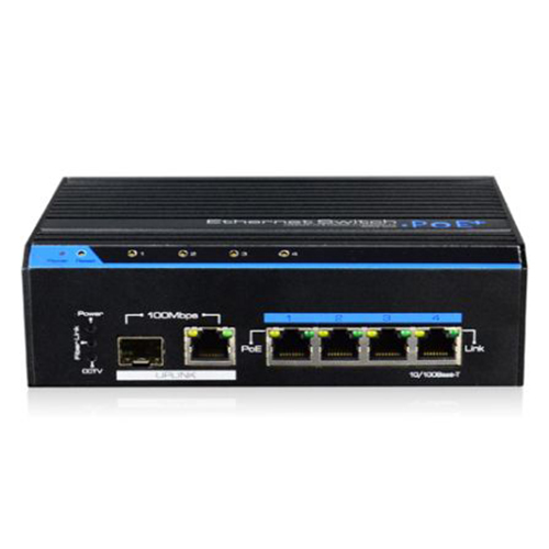 Industrial 4 Ports PoE Fast Ethernet Switch UTP7204E-POE-A1