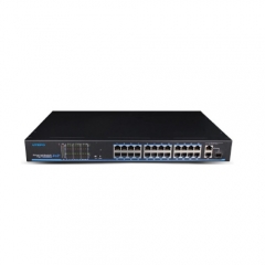 24 Ports PoE Fast Unmanaged Ethernet Switch UTP1-SW2402TS-POE