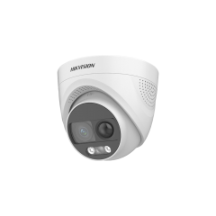 2 MP PIR Siren Fixed Turret Camera