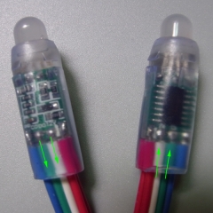 DC12v 50pcs thin 12mm ws2801 pixel LED string