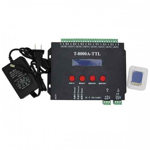 T-8000A 8192 Pixels SD LED controller