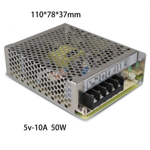 DC5v 10A  50W switching switching power supply