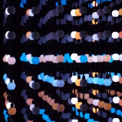 50MM 360° light emitting ucs1903 pixel LED 3D balls