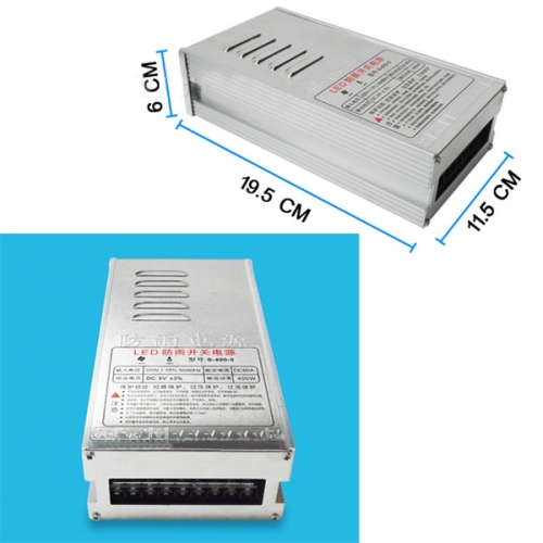 5v 80A 400W rain-proof switching power supply