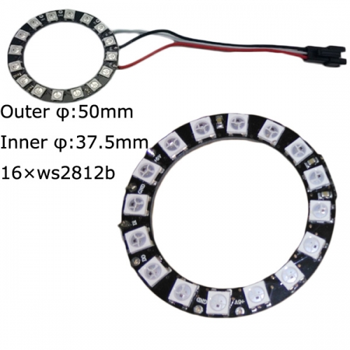 16×ws2812b RGB Pixel LED Ring