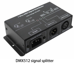 1×output port professional DMX512 signal splitter