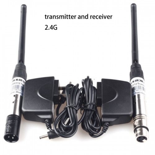 Wireless DMX512 2.4G Transmitter and Receiver