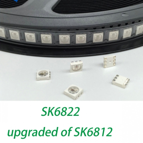 New SK6822 integrated chipset SMD5050 RGB 100pcs