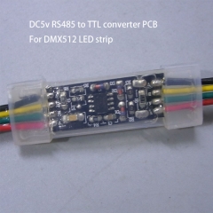 DC5V RS485 to TTL DMX512 converter PCB