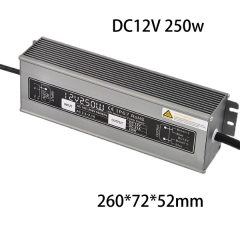 DC12v 250W waterproof IP67 LED Power Supply