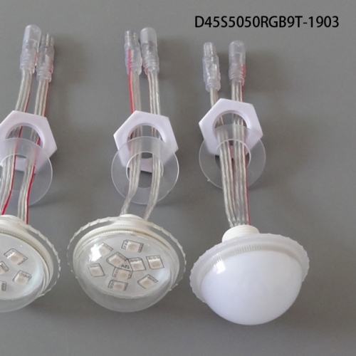 45MM 12V 9 LEDs ucs2903 Amusement lights 