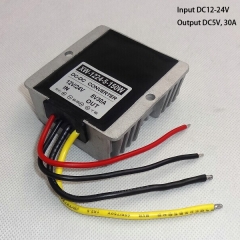 DC12V/24V to DC5V 30A 150w LED Transformer