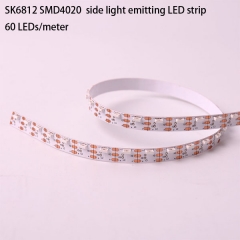 SMD4020 SK6812 side light emitting pixel led strip