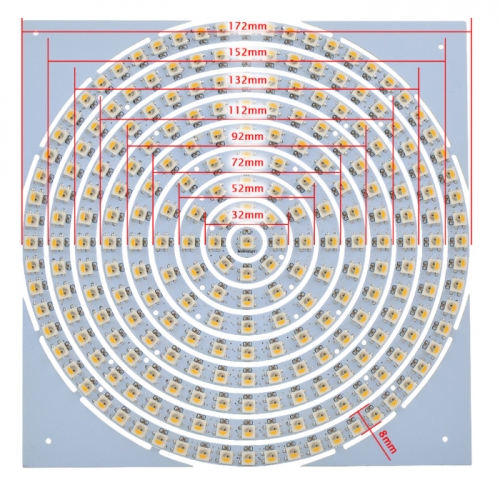 DC5V SK6812 RGBW Pixel LED Ring kit