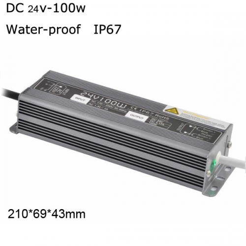 DC24v 100W Water-proof LED Power Supply