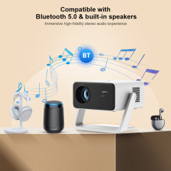 ThundeaL TD85W 4K Android Projector Full HD 1080P WIFI Auto Focus TD85 Home Theater Beam Projector for Movie Meeting Video