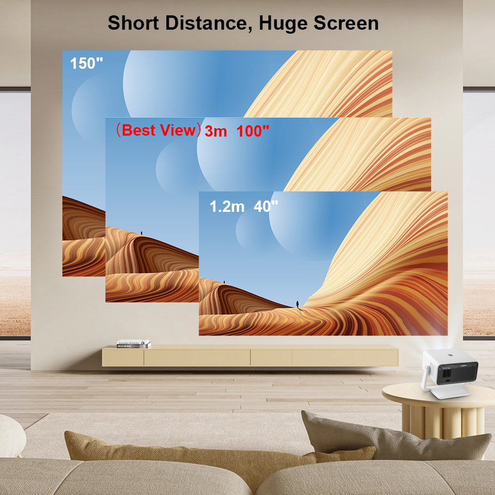 ThundeaL TD85W 4K Android Projector Full HD 1080P WIFI Auto Focus TD85 Home Theater Beam Projector for Movie Meeting Video