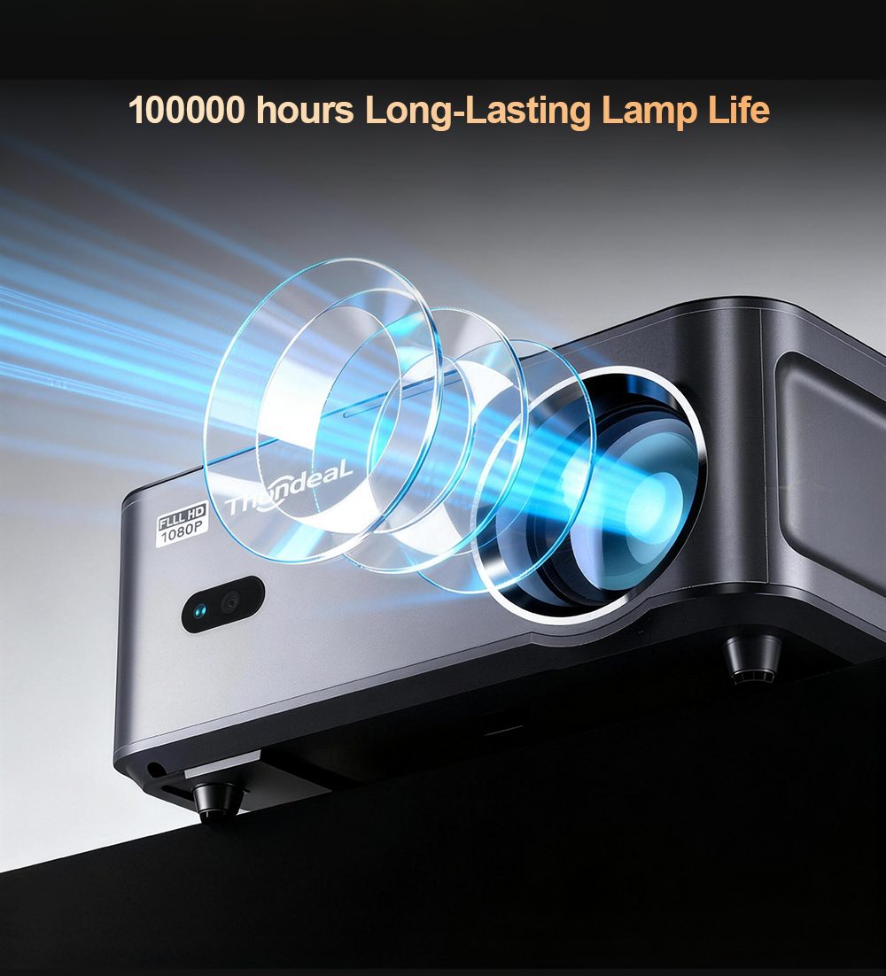 ThundeaL Full HD 1080P 4K Projector TD98W Mini Portable Android WiFi 2G 32G TD98 Mini Beam Projector 3D TV Home Theater Cinema