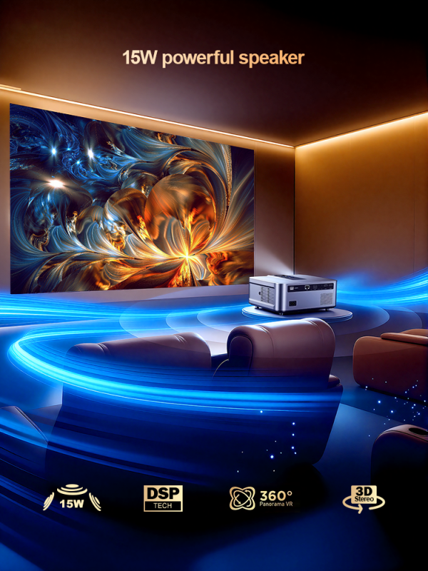 ThundeaL Full HD 1080P 4K Projector TD98W Mini Portable Android WiFi 2G 32G TD98 Mini Beam Projector 3D TV Home Theater Cinema
