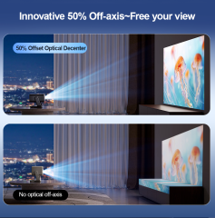 ThundeaL x VIDAA TD99W Live TV Smart Projector 4000Ansi 4K 50W Dolby WiFi Full HD 1080P Home Theater Outdoor Movie Video Projector