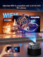 ThundeaL Full HD 1080P 4K Projector TD98W Mini Portable Android WiFi 2G 32G TD98 Mini Beam Projector 3D TV Home Theater Cinema