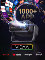 ThundeaL x VIDAA TD99W Live TV Smart Projector 4000Ansi 4K 50W Dolby WiFi Full HD 1080P Home Theater Outdoor Movie Video Projector