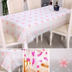 PEVA printing embossed tablecloth roll