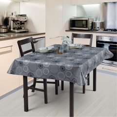 european table cloth PEVA with nonwoven backing