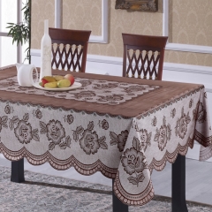 PVC Independent vinyl All-in-One Lace Tablecloth