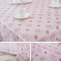 PVC foaming with color printing tablecloth, NR tablecloth, foaming tablecloth