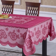 PVC Independent vinyl All-in-One Lace Tablecloth