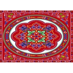 hot sale ramadan design Saudi Arabia PVC tablecloth roll