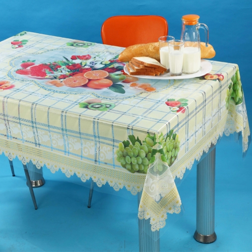 hot sale Vinyl Transparent Independent Tablecloth