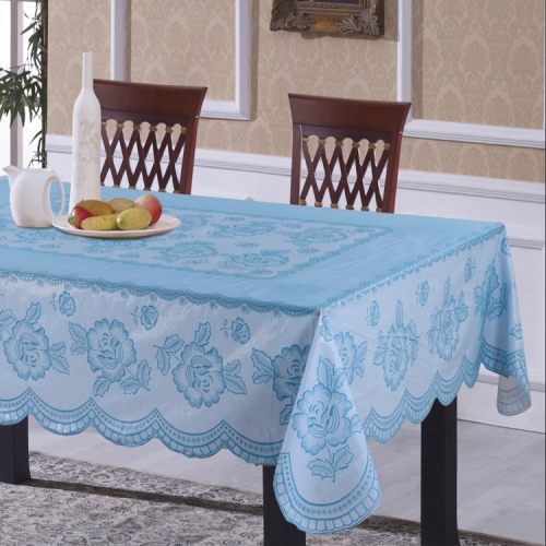 Vinyl Lace Table Cloth, PVC Lace Tablecloth, Table Protector