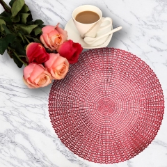 2019 new design PVC grooming table mat, hotel placemat antibacterial