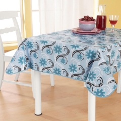 PEVA non woven flannel food grade silicone table cloth factory, german table cloth
