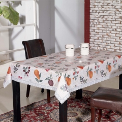 hot sale PVC printed table cloth malaysia, made in china table cloth