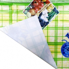 White PVC printed tablecloth roll, Only PVC printing tablecloth, cheap PVC tablecloth